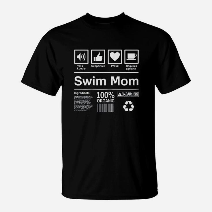 Swim Mom Contents T-Shirt