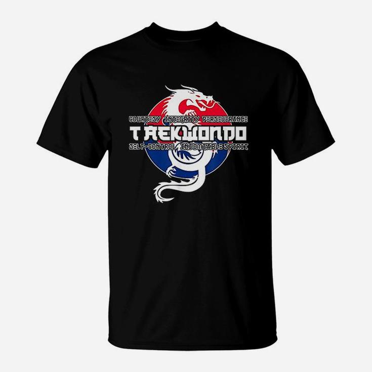 Taekwondo Asian Dragon T-Shirt