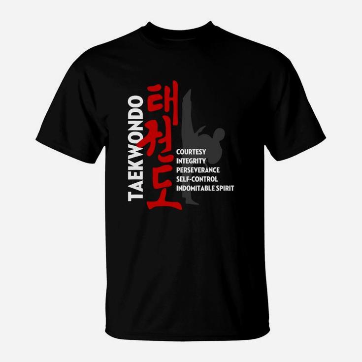 Taekwondo Tenets T-Shirt