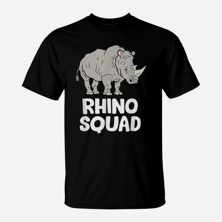 Team Rhino Rhino Squad Love Rhinoceros T-Shirt