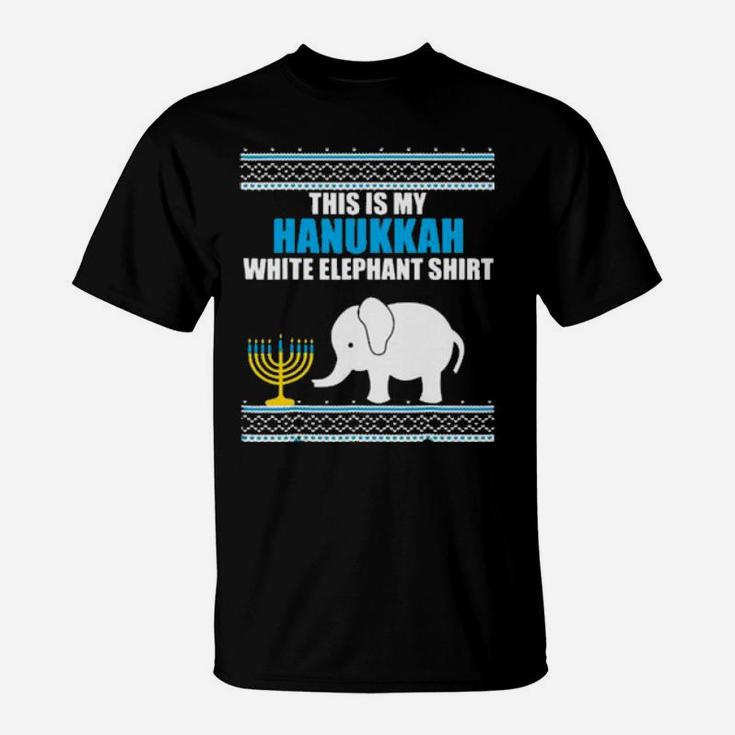 This Is My Hanukkah White Elephant T-Shirt