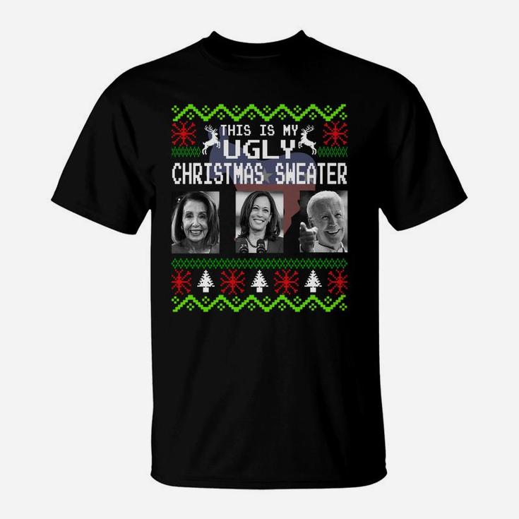 This Is My Ugly Christmas Anti-Biden Sweatshirt T-Shirt