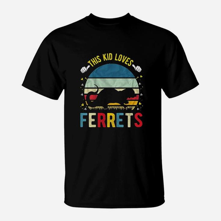 This Kid Loves Ferrets T-Shirt