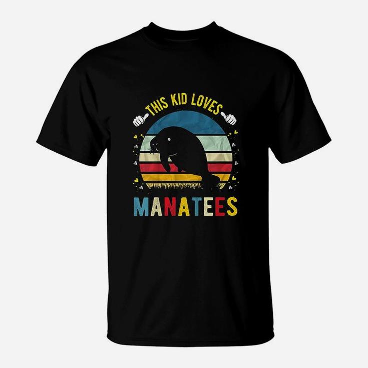 This Kid Loves Manatees T-Shirt