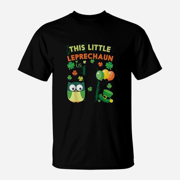 This Leprechaun Is 3 Year Old Birthday St Patricks Day T-Shirt