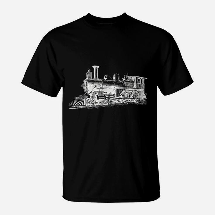 Train Engineer Railroad Mechanic T-Shirt