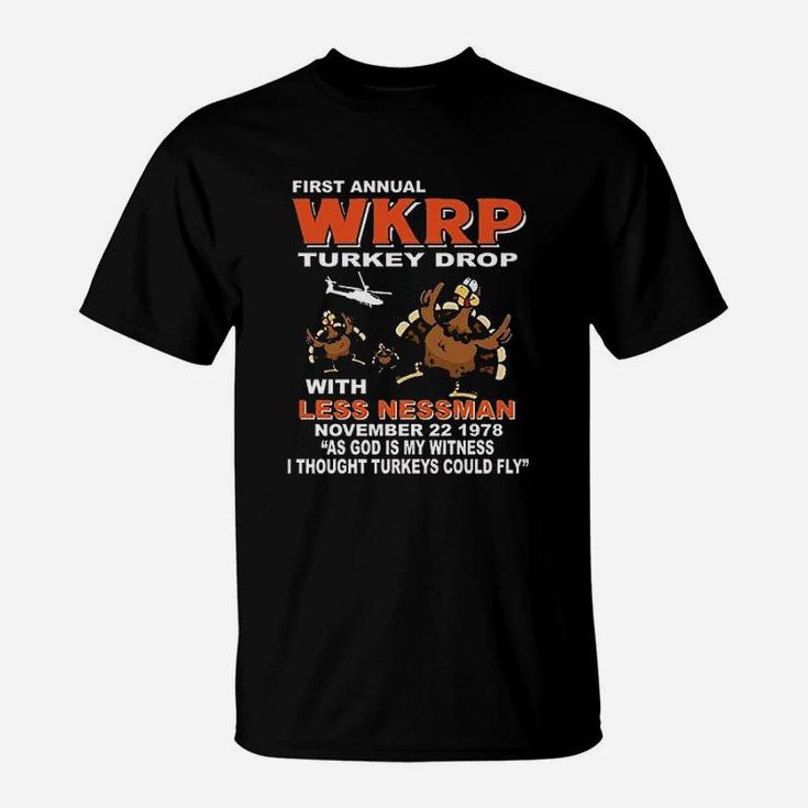 Turkey Drop Thanksgiving T-Shirt