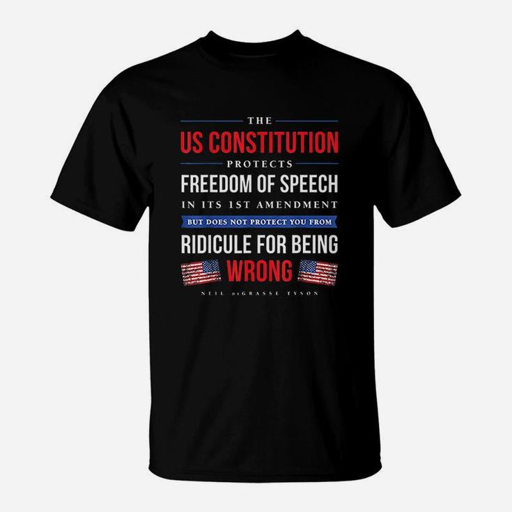 Tyson Us Constitution Quote T-Shirt