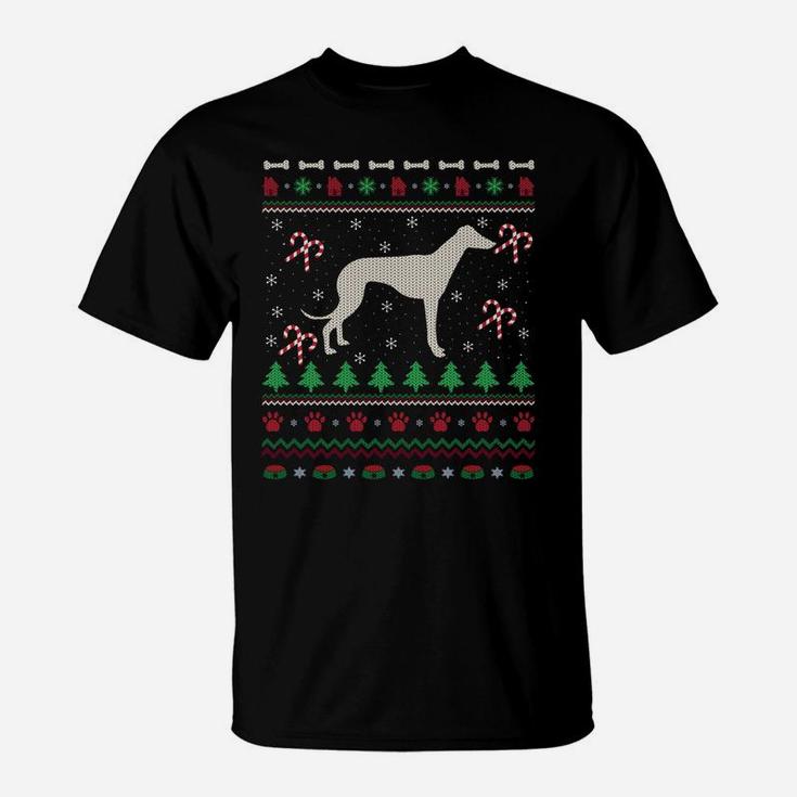 Ugly Italian Greyhound Xmas Gift Italian Greyhound Christmas Sweatshirt T-Shirt