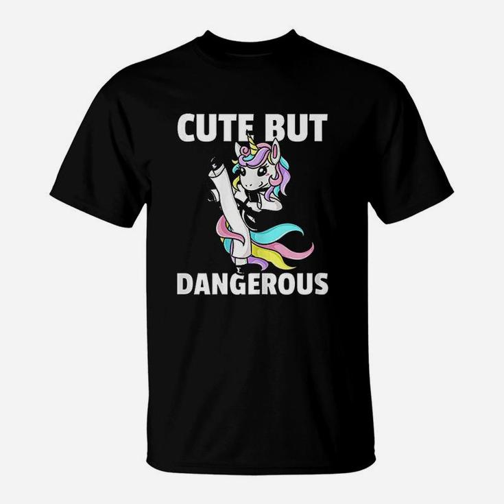 Unicorn Karate Cute But Dangerous T-Shirt