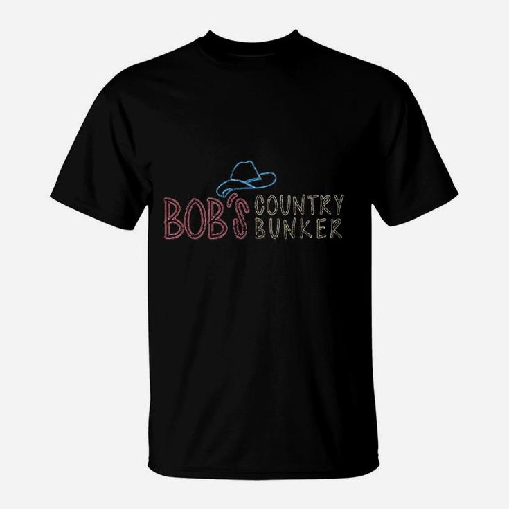 Urban Backwoods Bobs Country Bunker Women T-Shirt