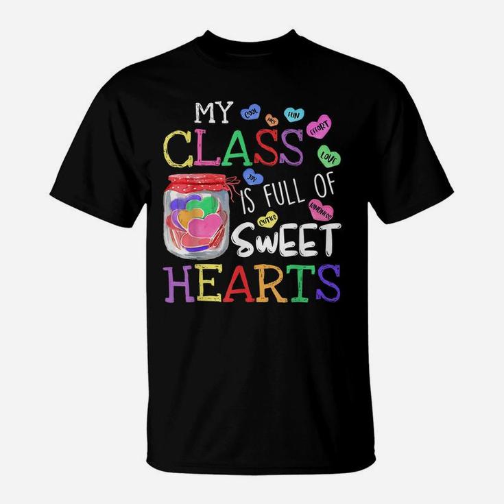 Valentines Day Gift For Teachers Cute Valentines Teacher T-Shirt