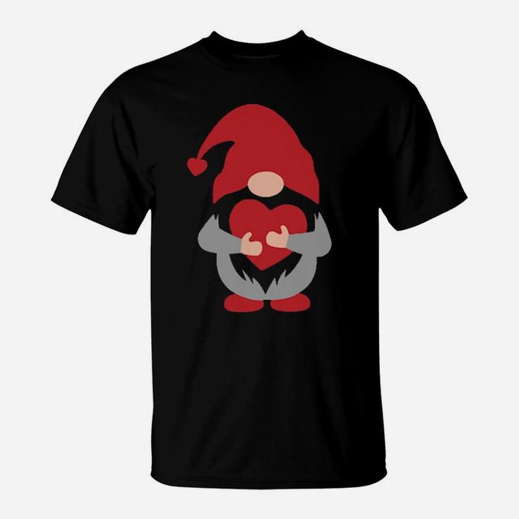 Valentines Gnome  Valentines Day T-Shirt