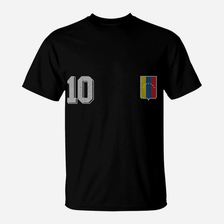 Venezuela Soccer Football Vinotinto Design For Venezuelans T-Shirt