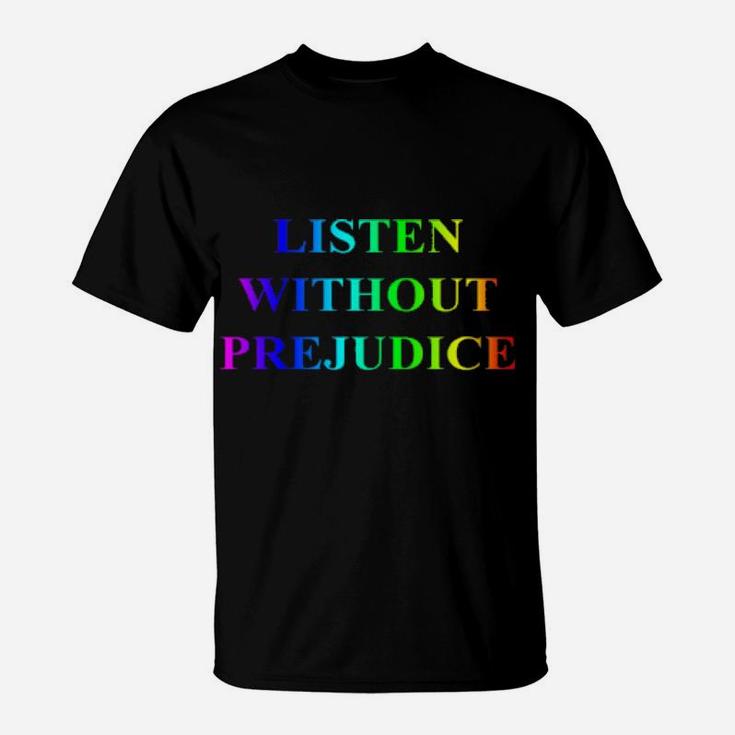 Victoria Beckham Listen Without Prejudice Lgbt T-Shirt