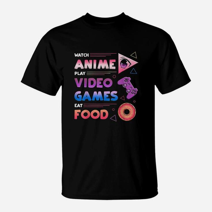 Video Games And Food Gamer T-Shirt