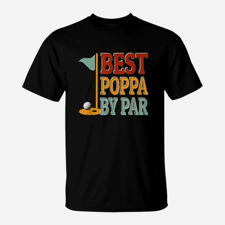 Vintage Best Poppa By Par Golf T-Shirt