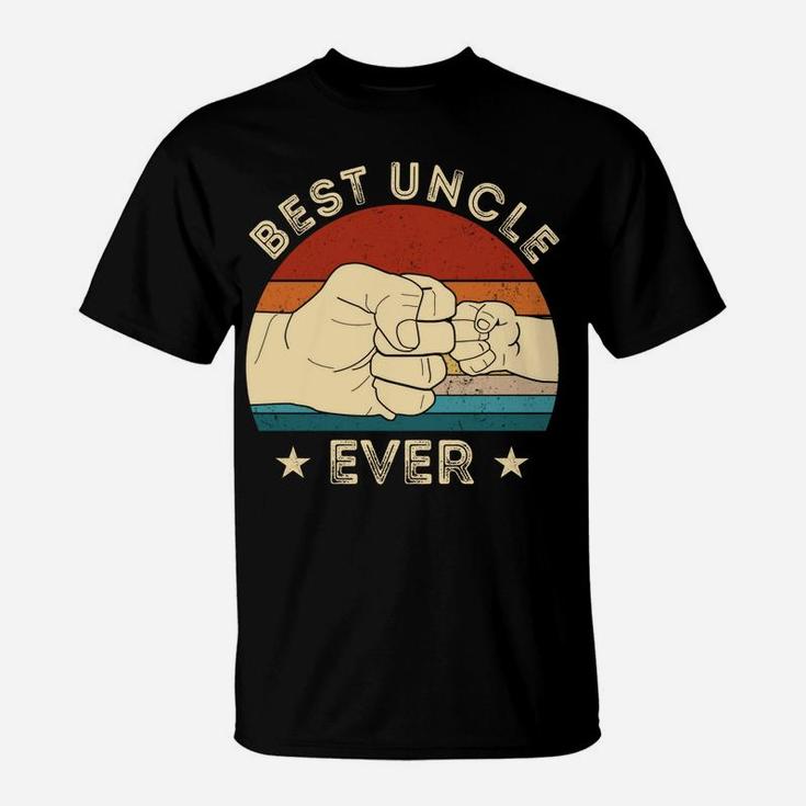 Vintage Best Uncle Ever Fist Bump Funny Uncle Christmas Gift Sweatshirt T-Shirt