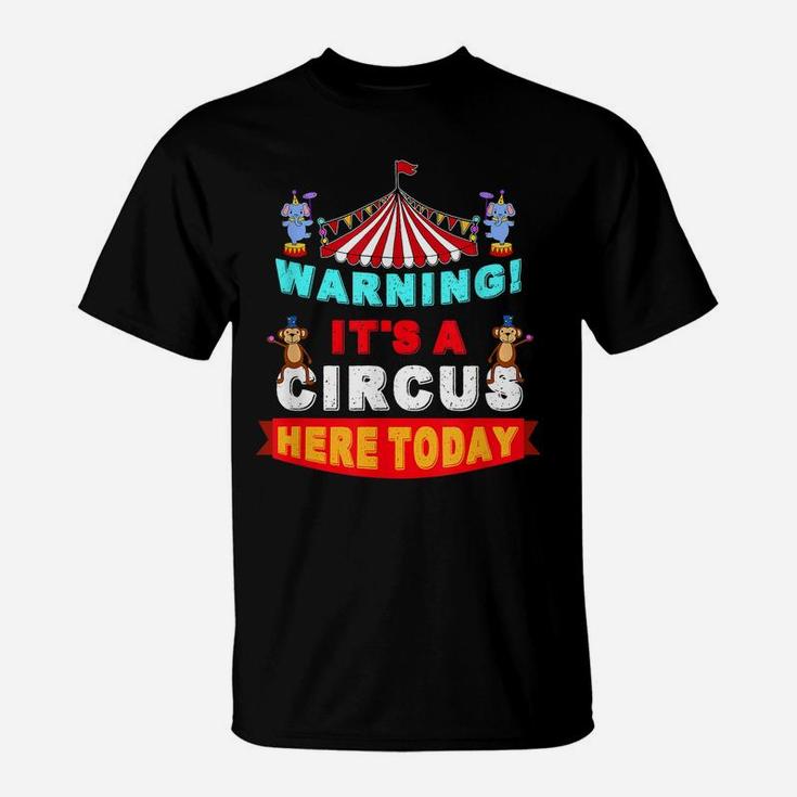 Vintage Costume Event Circus Staff Themed Birthday Party T-Shirt