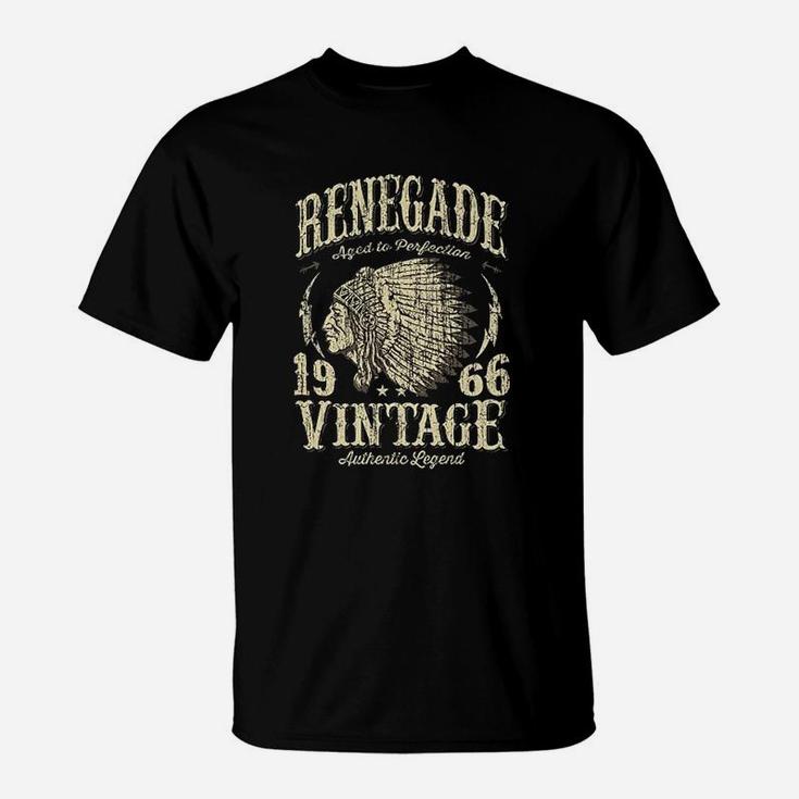 Vintage Made In 1966 55Th Birthday T-Shirt