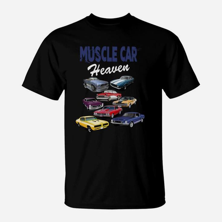 Vintage Muscle Cars Sweatshirt Classic Old Retro Hot Rod Car T-Shirt