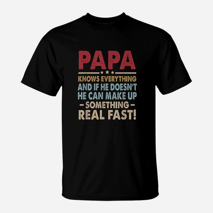 Vintage Papa Know Everything T-Shirt