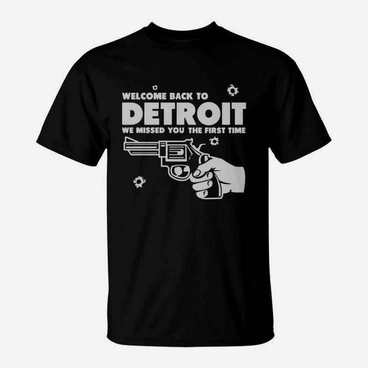 Welcome Back To Detroit T-shirt T-Shirt