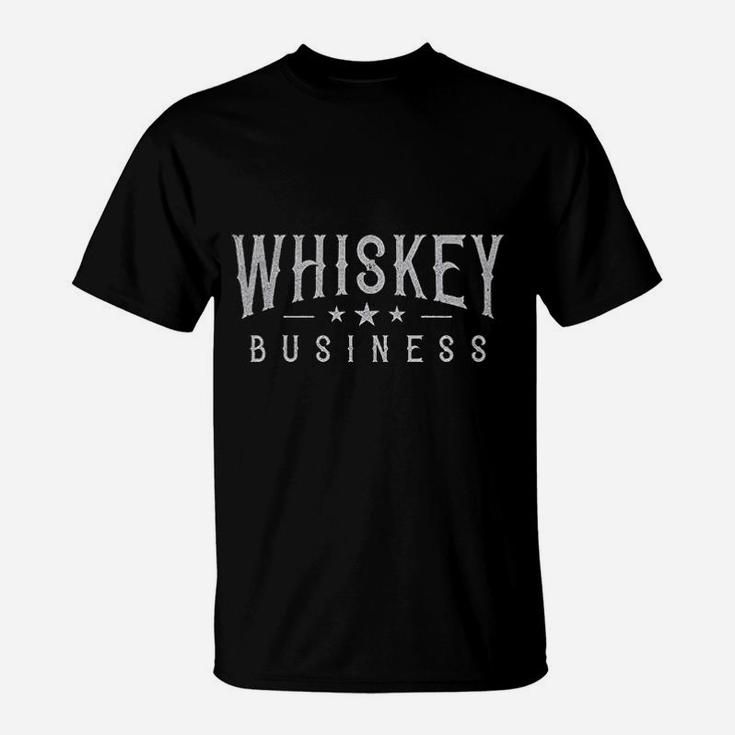 Whiskey Business Funny Drinking Drunk Party Vintage T-Shirt