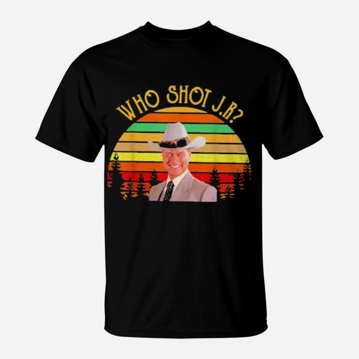 Who Shot J R Vintage T-Shirt