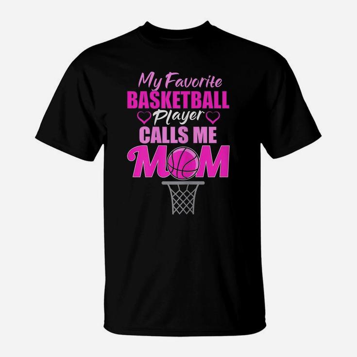 Womens Basketball Mom Loud Proud Basketball Mom Basketball Moms T-Shirt
