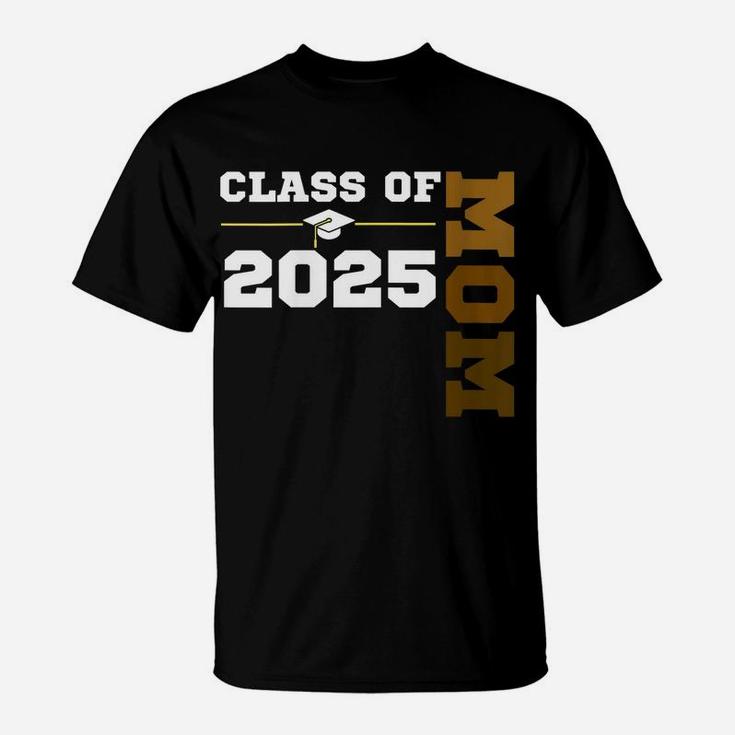 Womens Class Of 2025 Senior Class Grad Proud Mom Melanin Hbcu Color T-Shirt