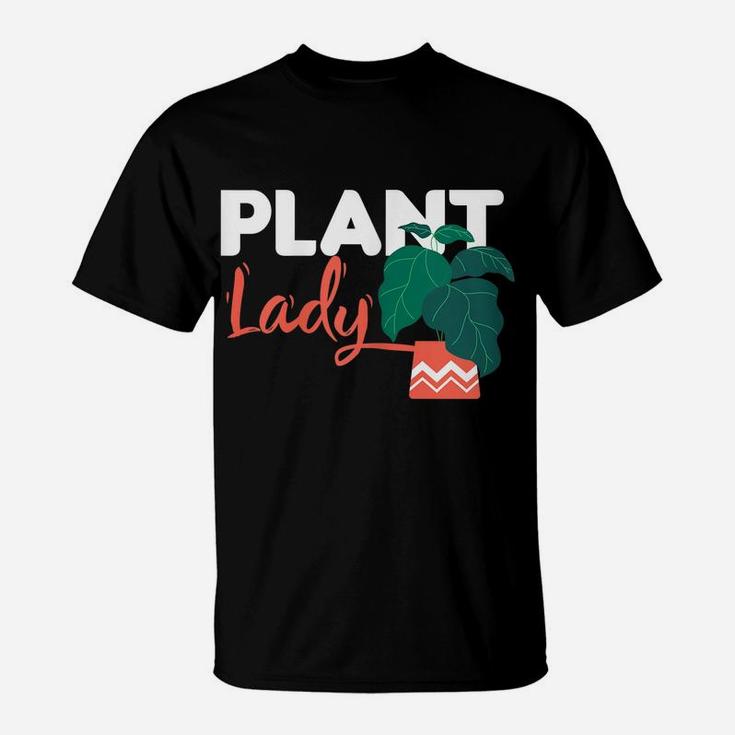 Womens Garden Plant Lady Flowers Gardening Gardener Nature Gift T-Shirt