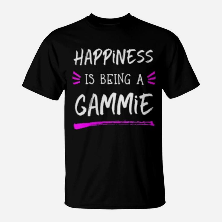 Womens Happiness Is Being A Gammie Mother's Day T-Shirt