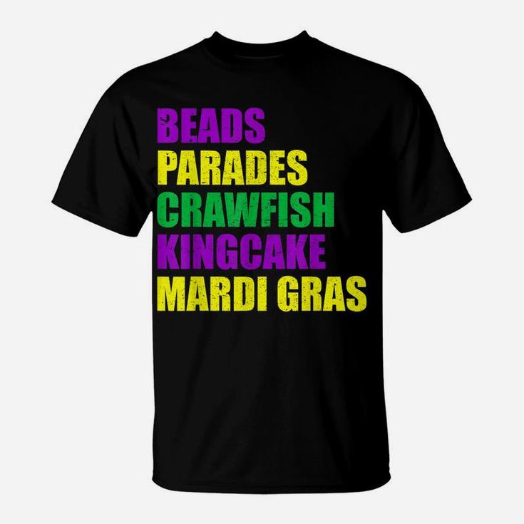 Womens Mardi Gras Shirts, Mardi Gras Clothing For Men T-Shirt