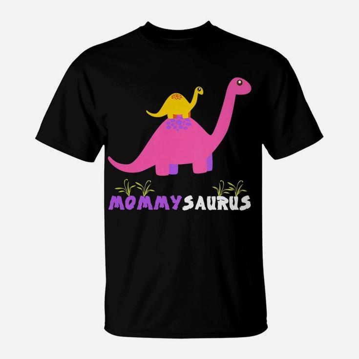 Womens Mommysaurus Shirt Cute Mother Dinosaur T-Shirt