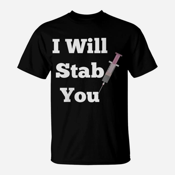 Womens Nurse Medical Surgical Syringe Lpn Funny Appreciation Gift T-Shirt