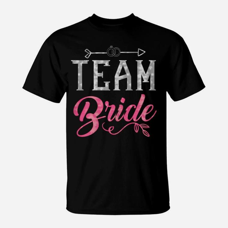 Womens Team Bride - Bridal Party Bride Squad Wedding Party T-Shirt