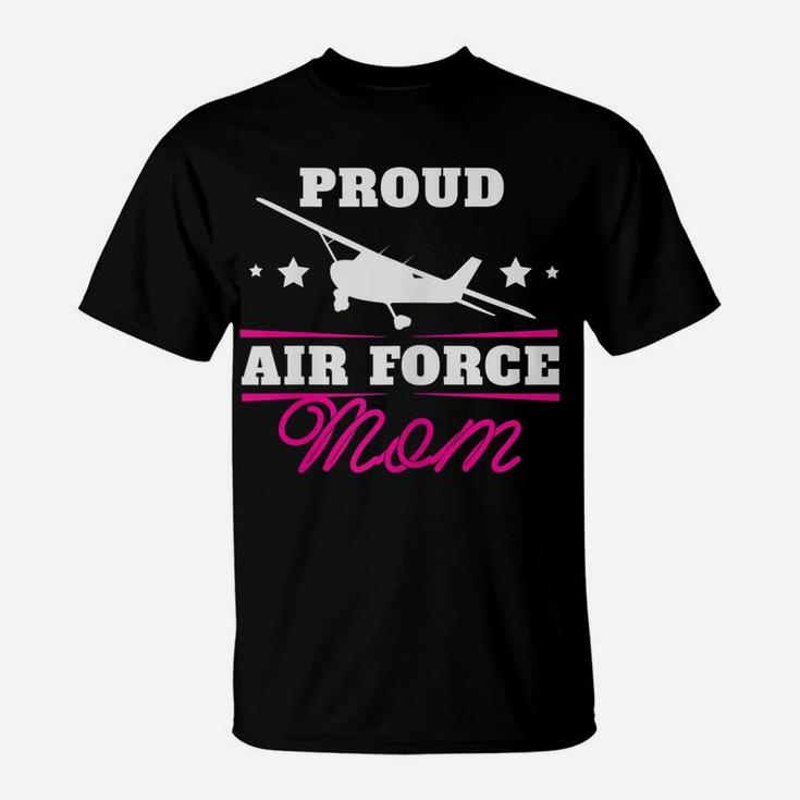Womens Womens Air Force Apparel Proud Mom T-Shirt
