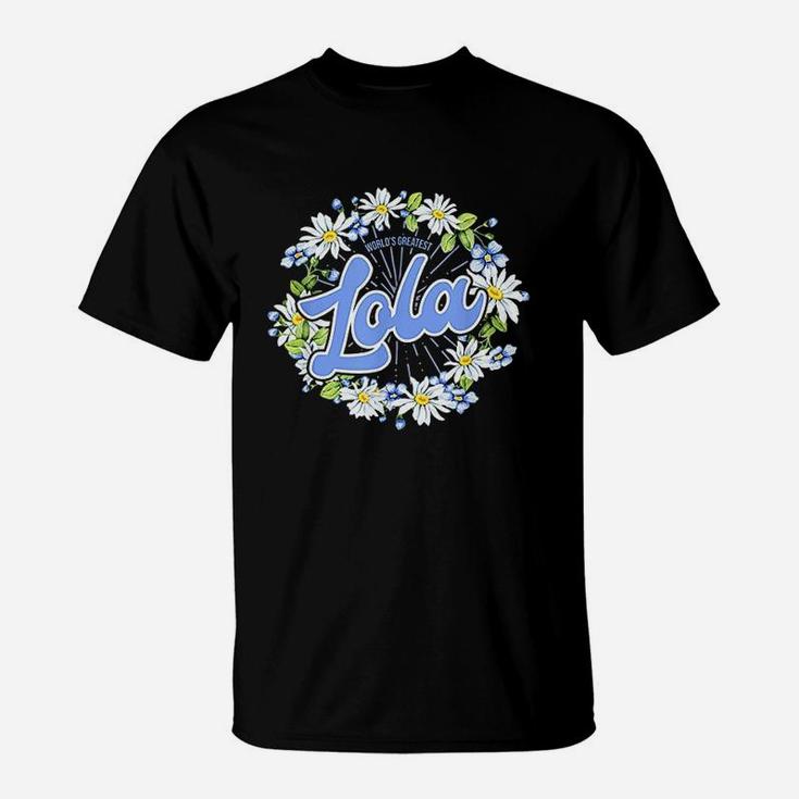 Worlds Greatest Lola  Gift Filipino Grandma T-Shirt