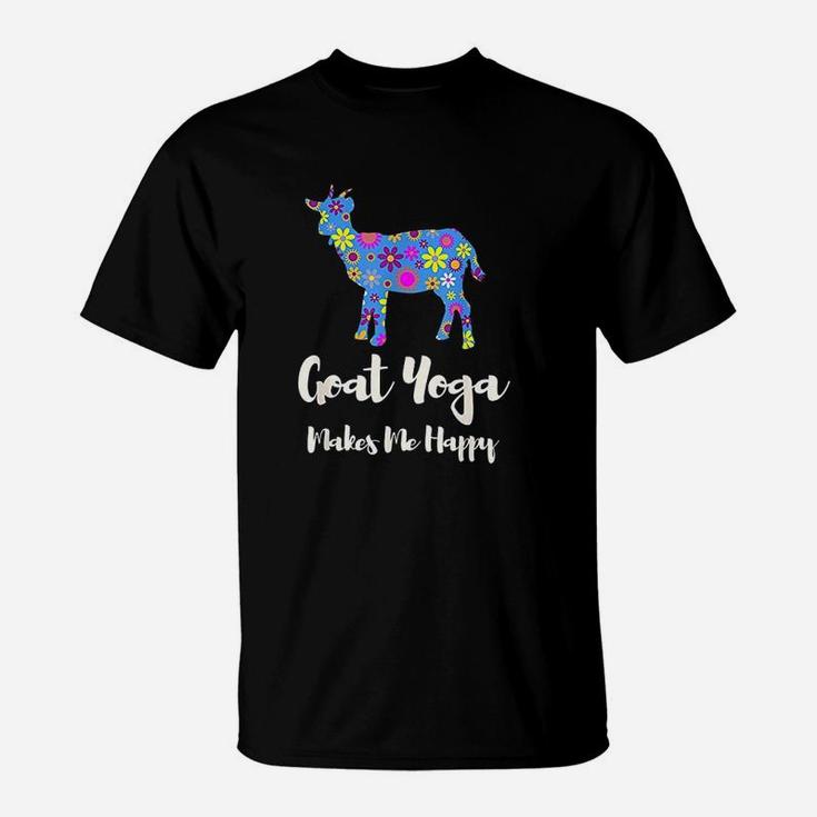 Yoga Animal Gifts For Women N Girls  Cute Goat Yoga T-Shirt