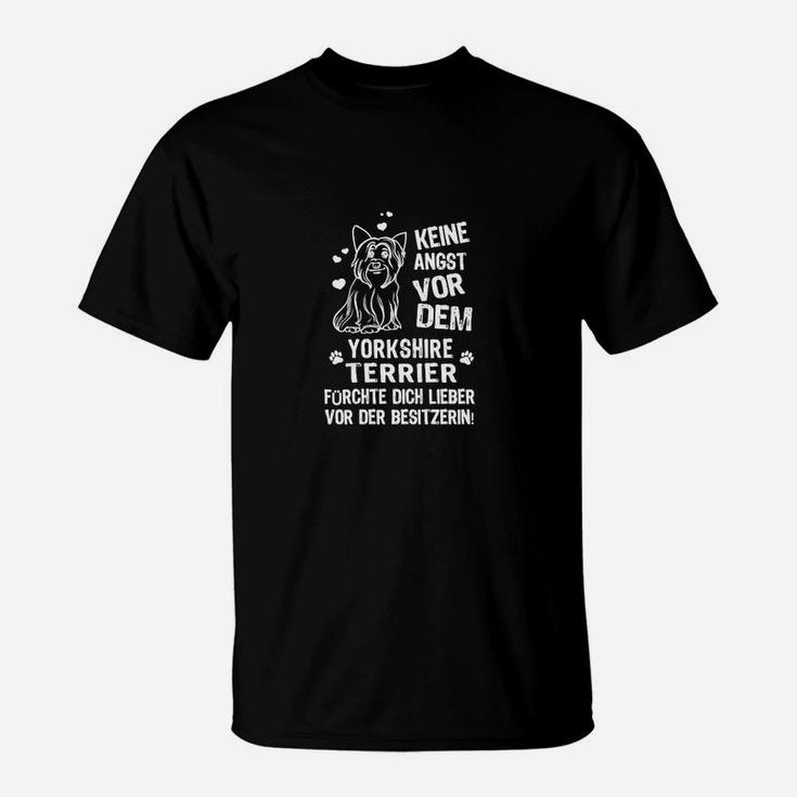 Yorkshire Terrier T-Shirt, Lustiges Hundemotiv für Terrier-Fans