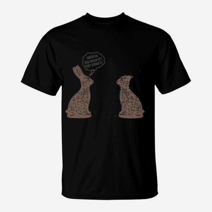 You Should Get That Looked At Easter Funny Chocolate Bunny T-Shirt