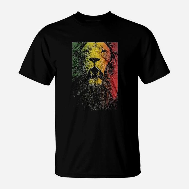 Zion Rootswear Rasta Lion Face T-Shirt