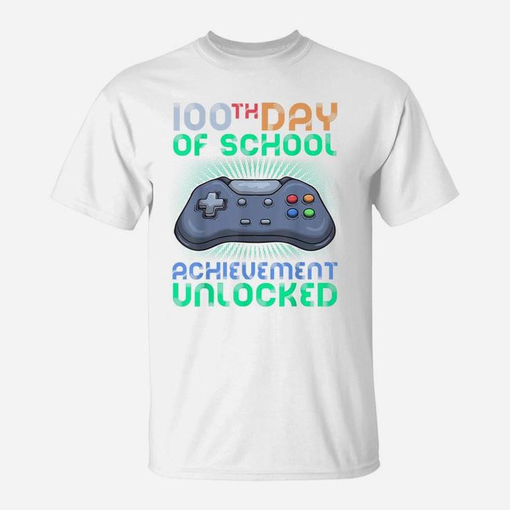 100Th Day Of School Shirt Boys Kids Teachers Happy 100 Days T-Shirt