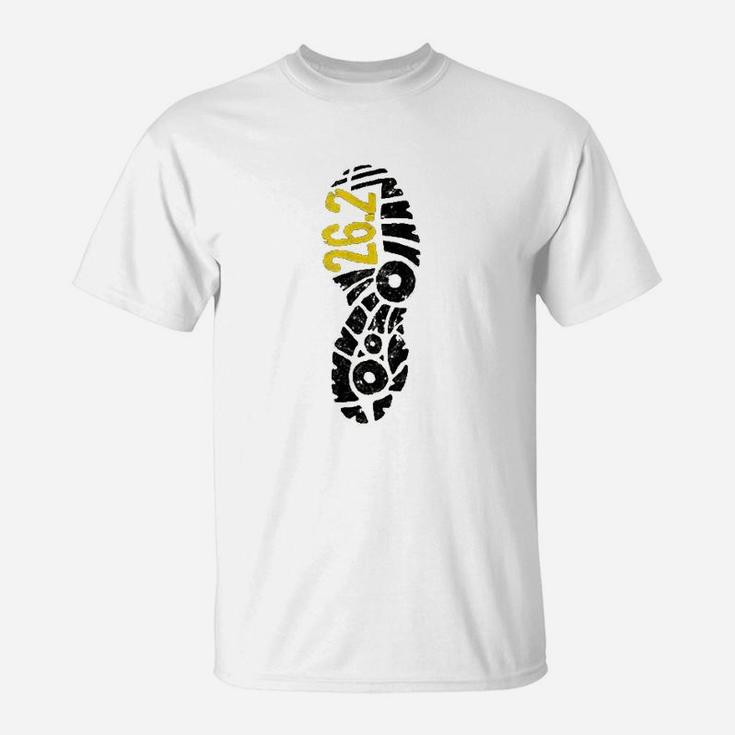 262 Marathon Runner Footprint T-Shirt