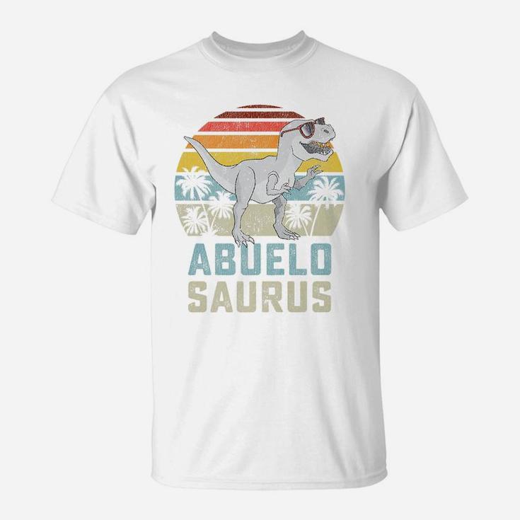 Abuelosaurus T Rex Dinosaur Abuelo Saurus Family Matching T-Shirt