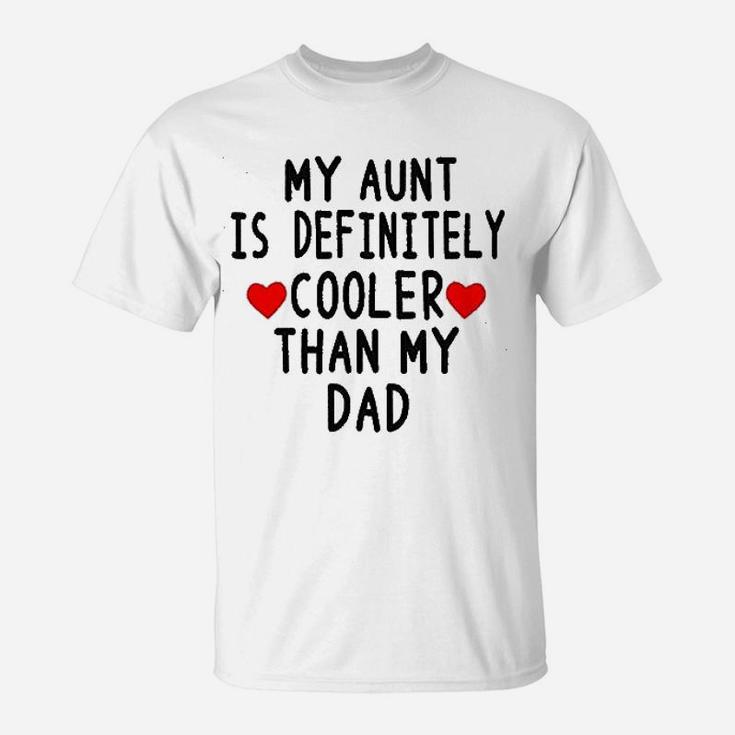 Acwssit Aunt Cool Than Dad Baby Boy Clothes T-Shirt