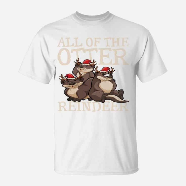 Adorable All Of The Other Reindeer Animal Lovers Christmas T-Shirt