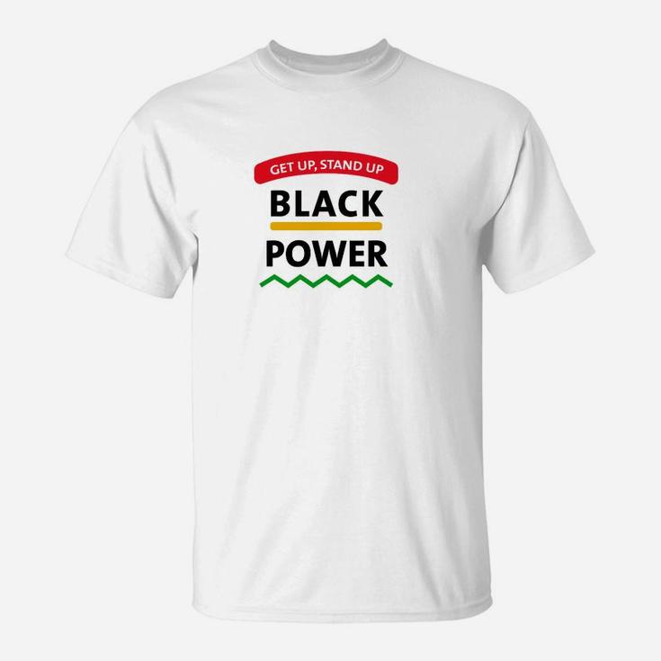 Aufstehen Schwarze Power- T-Shirt