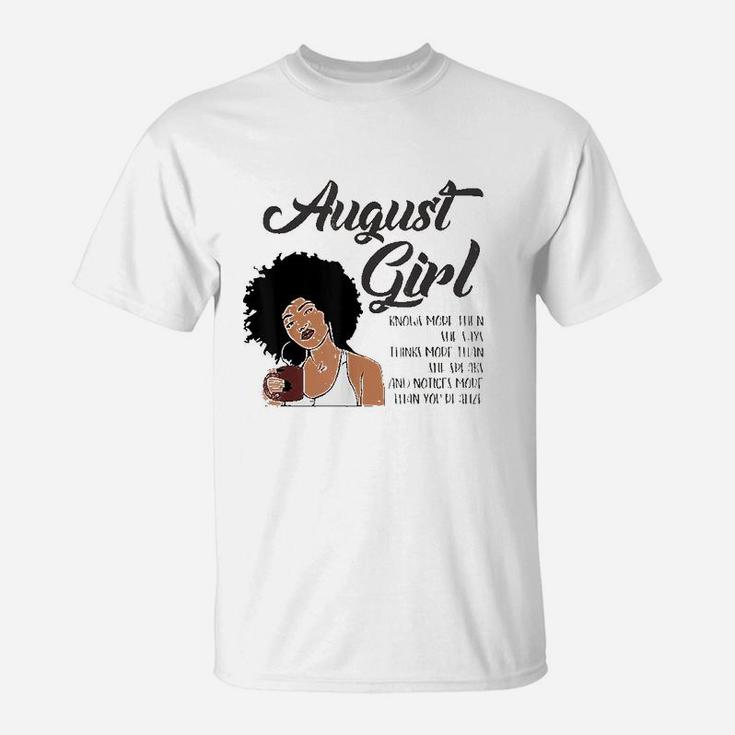 August Girl  American T-Shirt